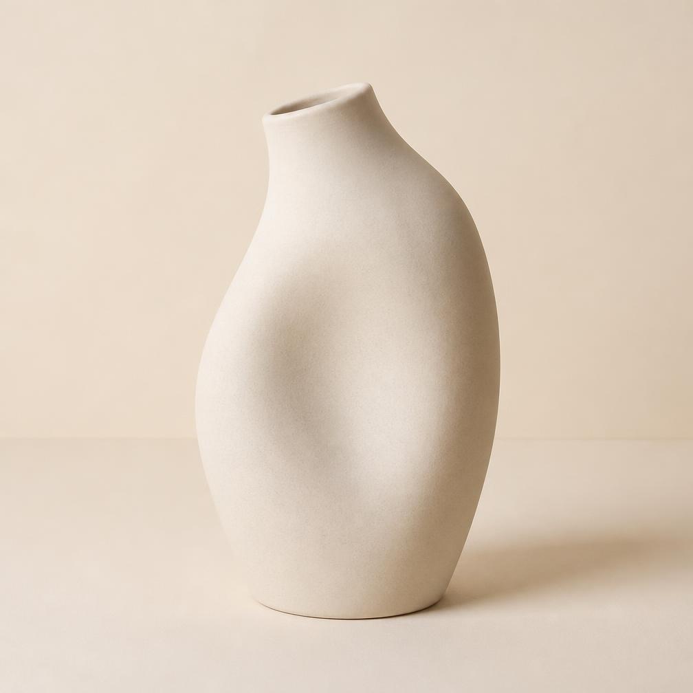 Keramische Sculpturale Vaas Lina